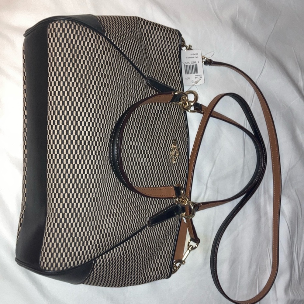 Coach Legacy Jacquard Small Kelsey Satchel
